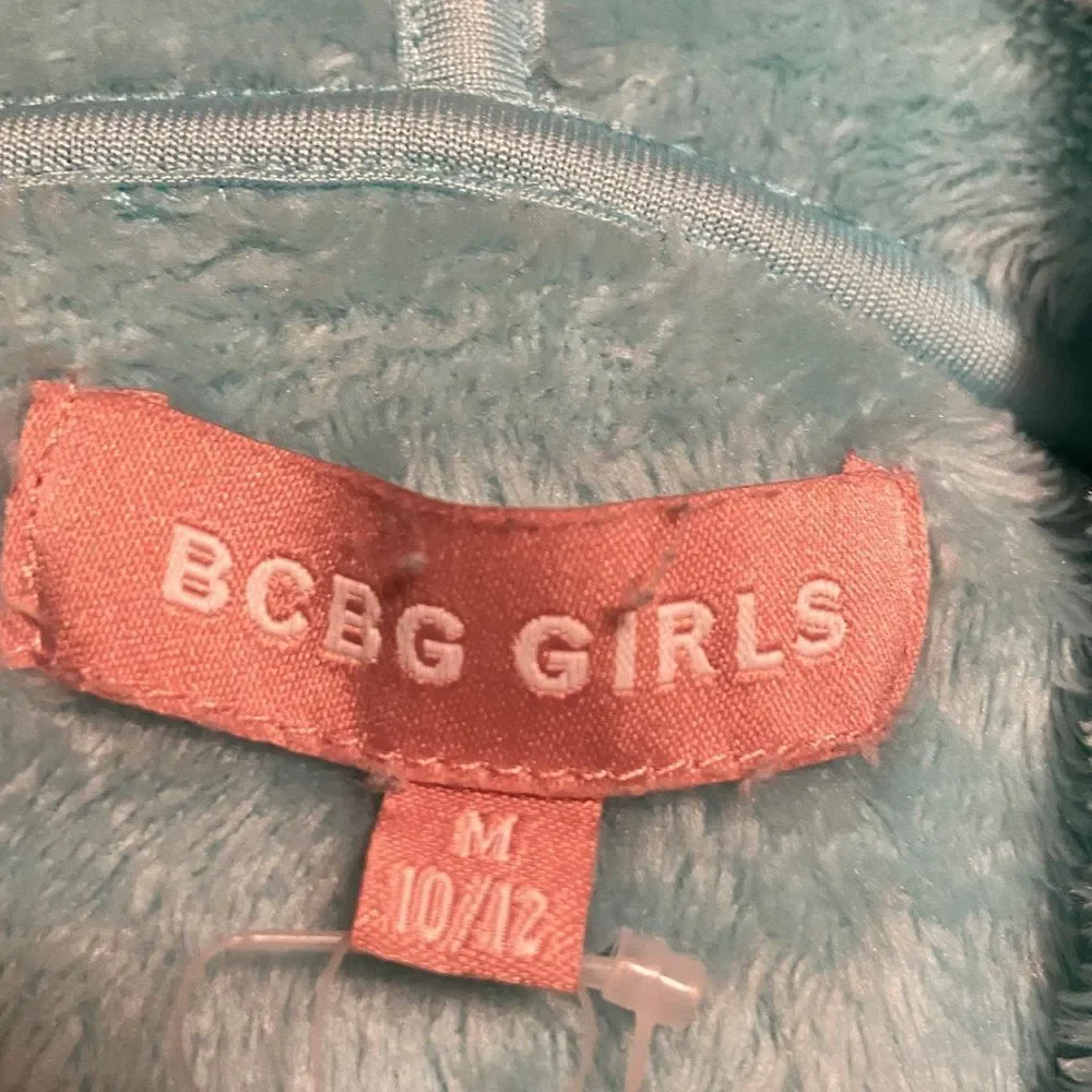 BCBG GIRLS Kids Unicorn Hoodie - Turquoise Size M (10-12)